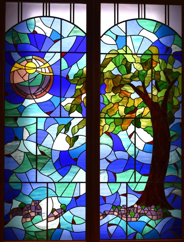 Sacred Tree Stained Glass